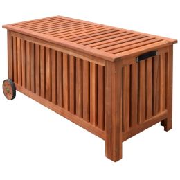 Garden Storage Box 46"x20"x23" Wood