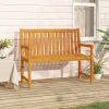 Patio Bench 43.3" Solid Acacia Wood