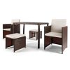Outdoor Dining Table and Chair Set