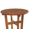 Bar Table 23.6"x41.3" Solid Acacia Wood