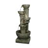 39.3inches Outdoor Garden Water Fountain for Garden Decor