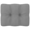 4 Piece Garden Lounge Set with Cushions Solid Pinewood
