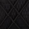 Convertible Sun Bed with Cushion Poly Rattan Black
