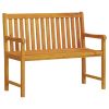 Patio Bench 43.3" Solid Acacia Wood