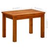 Patio Coffee Table 19.6"x13.7"x14.1" Solid Acacia Wood