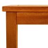 Patio Coffee Table 19.6"x13.7"x14.1" Solid Acacia Wood