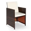 Outdoor Dining Table and Chair Set