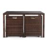 Outdoor Dining Table and Chair Set