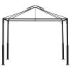 Iron pergola--khaki XH
