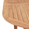 Garden Table 70.8"x35.4"x29.5" Solid Teak Wood