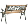 Patio Bench 48" Solid Firwood