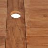 5 Piece Patio Dining Set Solid Teak Wood