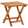 2 Piece Sun Lounger Set with Table Solid Acacia Wood