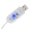 Christmas Icicle Lights 40 pcs Warm White Acrylic Remote Control