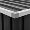 Garden Storage Box Anthracite 50.8"x26.4"x25.6"
