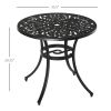 Business Occasions 33" Round Patio Cast Aluminium Bistro Table