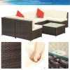 Patio Furniture Set PE Rattan Sectional Garden Furniture Corner Sofa Set (7 Pieces)