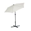 Outdoor Patio Umbrella Table Market Umbrella with Push Button Tilt and 360 Degree Rotation crank for Garden, Deck, Backyard, Pool XH