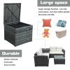 Outdoor Furniture Sofa Set with Large Storage Box